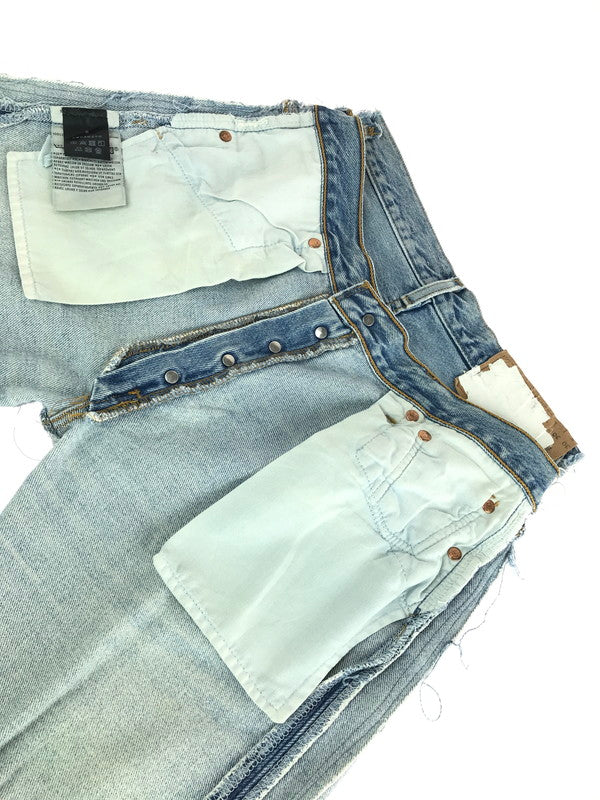 【中古】【メンズ】  OLD PARK オールドパーク × LEVI'S リーバイス 501 再構築デニムパンツ ジーンズ 151-241027-hi-01-tag サイズ：30 カラー：ライトインディゴ 万代Net店