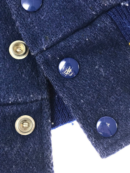 【現状渡し品】【メンズ】 DELONG 80's 2-TONE VINTAGE WOOL STADIUM JACKET USA製 80年代 ツートーン ウール スタジアム ジャケット ヴィンテージ 146-260904-rt-07-tagh サイズ：40 カラー：ネイビー/キャメル 万代Net店