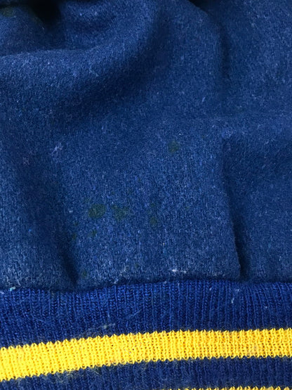 【現状渡し品】【メンズ】 DELONG 80's 2-TONE VINTAGE WOOL STADIUM JACKET USA製 80年代 ツートーン ウール スタジアム ジャケット ヴィンテージ 146-260904-rt-07-tagh サイズ：40 カラー：ネイビー/キャメル 万代Net店