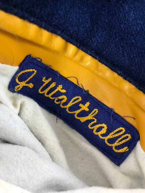 【現状渡し品】【メンズ】 DELONG 80's 2-TONE VINTAGE WOOL STADIUM JACKET USA製 80年代 ツートーン ウール スタジアム ジャケット ヴィンテージ 146-260904-rt-07-tagh サイズ：40 カラー：ネイビー/キャメル 万代Net店