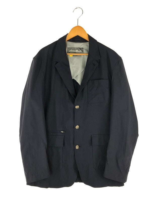 【中古品】【メンズ】 Eddie Bauer エディー・バウアー NYLON TAILORED JACKET 01 8074 ナイロン テーラードジャケット ライトアウター 144-241023-hi-10-tag サイズ：L カラー：ネイビー 万代Net店