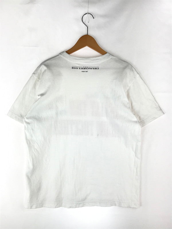 【中古品】【メンズ】 Sacai サカイ 20SS U BIG LEBOWSKI T-SHIRTS 20-0055S U ビッグ リボウスキ Tシャツ 半袖 トップス 140-241017-mo-14-tag サイズ：3 カラー：ホワイト 万代Net店