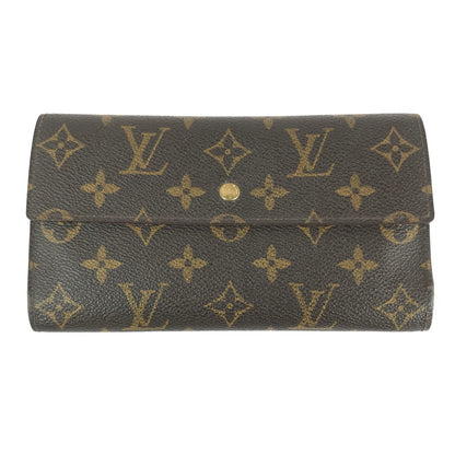 【現状渡し品】【メンズ/レディース】 LOUIS VUITTON ルイ・ヴィトン ポルトトレゾール インターナショナル M61215 三つ折り長財布 ロングウォレット 179-241027-hi-10-tag カラー：モノグラム 万代Net店