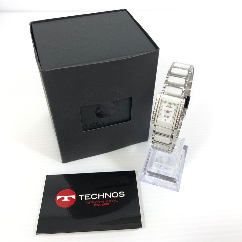 【中古品】【メンズ】 TECHNOS テクノス T9872 腕時計 198-241117-na-09-tag カラー：シルバー 万代Net店