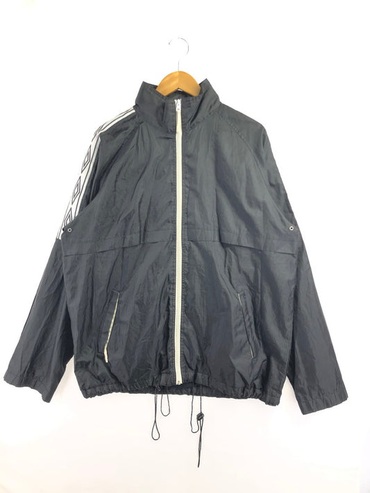 【現状渡し品】【メンズ】 UMBRO アンブロ NYLON JACKET ナイロンジャケット ライトアウター 146-260505-rt-19-tag サイズ：L カラー：ブラック 万代Net店