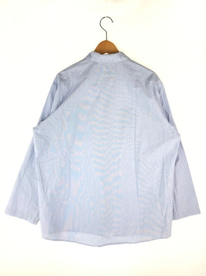 【中古品】【メンズ】  SEE SEE シーシー STRIPE SHIRT ストライプシャツ 長袖 トップス 140-241017-mo-11-tag サイズ：1 カラー：ブルー 万代Net店