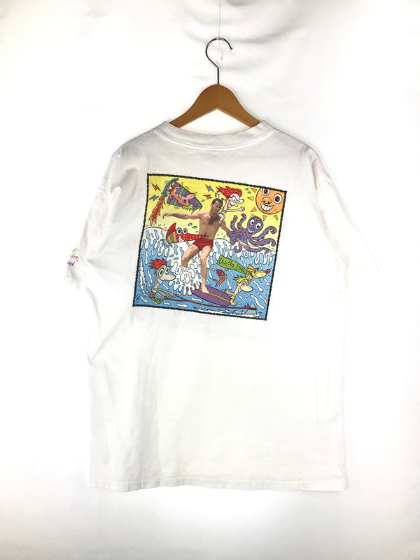 【中古品】【メンズ】  7UP セブンアップ 90’s UNCOLA ISLAND TEE ウンコラ アイランド Tシャツ トップス 146-241016-yk-07-tag サイズ：L カラー：WHITE 万代Net店