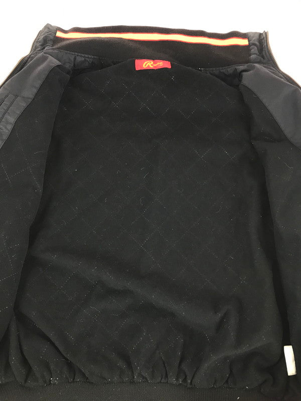 【中古品】【メンズ】  RAWLINGS BY ASICS ローリングス バイ アシックス NYLON STADIUM JACKET ナイロン スタジアム ジャケット アウター 147-241019-mo-14-tag サイズ：L カラー：ブラック 万代Net店