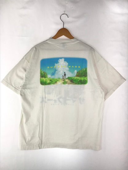 【中古】【メンズ】  SAINT MICHAEL セントマイケル × GEEKS RULE ギークスルール × SUMMER WARS トリプルコラボ 24AW SG SS TEE SM-YS1-0000-C27 半袖Tシャツ 142-241031-hi-01-tag サイズ：L カラー：ホワイト 万代Net店