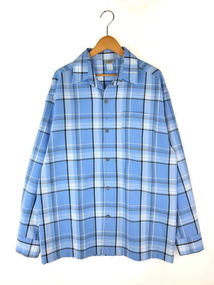 【中古品】【メンズ】  CALTOP キャルトップ L/S OMBRE CHECK SHIRT ロングスリーブ オンブレ チェックシャツ 長袖シャツ 142-241023-hi-01-tag サイズ：M カラー：ブルー 万代Net店