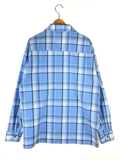 【中古品】【メンズ】  CALTOP キャルトップ L/S OMBRE CHECK SHIRT ロングスリーブ オンブレ チェックシャツ 長袖シャツ 142-241023-hi-01-tag サイズ：M カラー：ブルー 万代Net店