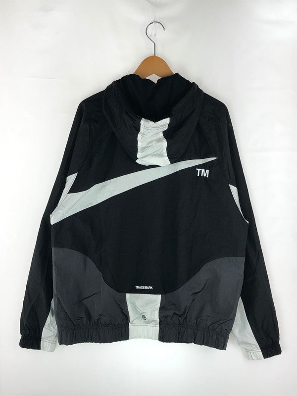 【中古品】【メンズ】 NIKE ナイキ 21AW NSW SWOOSH LND JACKET DD5968-010 NSW スウッシュ LND ジャケット ライトアウター 148-241019-mo-16-tag サイズ：L カラー：ブラック 万代Net店