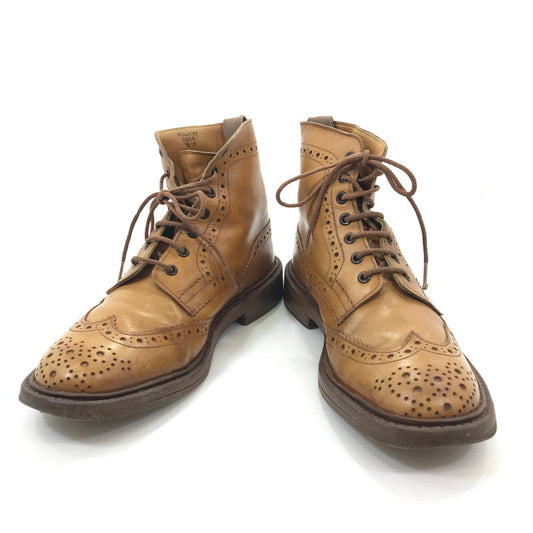 【中古品】【メンズ】 Tricker's トリッカーズ COUNTRY BOOTS 2508 カントリーブーツ レースアップブーツ 靴 164-241017-yk-15-tag サイズ：7.5 カラー：BROWN 万代Net店