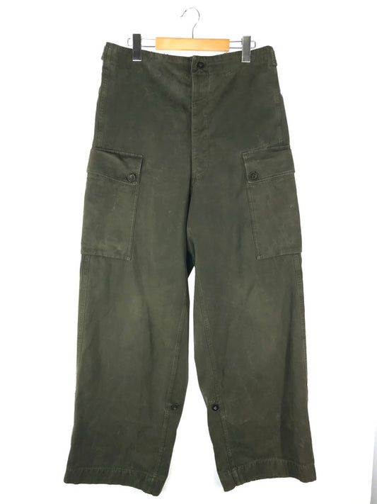 【中古】【メンズ】  DUTCH ARMY オランダ軍 50's M-47 FIELD PANTS M-47 フィールドパンツ ミリタリーパンツ カーゴパンツ 157-241027-hi-07-tag サイズ：82×80 カラー：カーキ 万代Net店