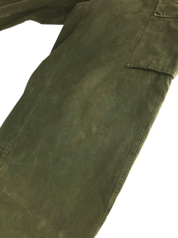 【中古】【メンズ】  DUTCH ARMY オランダ軍 50's M-47 FIELD PANTS M-47 フィールドパンツ ミリタリーパンツ カーゴパンツ 157-241027-hi-07-tag サイズ：82×80 カラー：カーキ 万代Net店