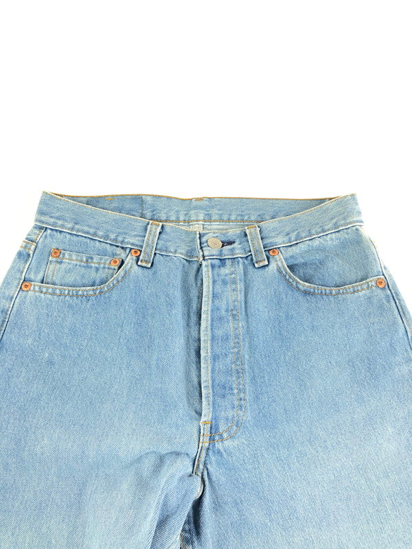 【中古品】【メンズ】 Levi's リーバイス 501 90’S USA製 DENIM PANTS  90年代 デニムパンツ ボトムス 157-241026-mo-11-tag サイズ：w31 カラー：ライトインディゴ 万代Net店