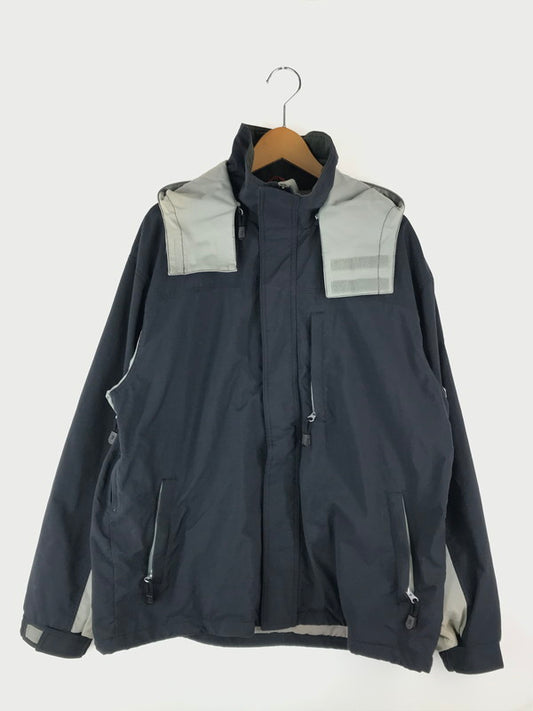 【現状渡し品】【メンズ】 STUSSY ステューシー 00S MOUNTAIN JACKET マウンテンジャケット アウター 142-241023-mo-19-tag サイズ：L カラー：ブラック/グレー 万代Net店