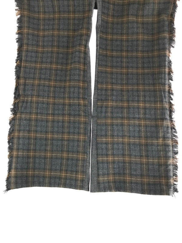 【中古品】【メンズ】 LOEWE ロエベ FISHERMAN CHECK PATCH JEAN H2292430IB フィッシャーマン チェック パッチ ジーンズ ボトムス 152-241019-mo-19-tag サイズ：44 カラー：グレー系 万代Net店