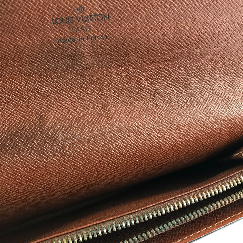 【中古品】【メンズ/レディース】 LOUIS VUITTON ルイ・ヴィトン ポシェット・ポルトモネクレディ M61725 二つ折り長財布 ロングウォレット 179-241027-hi-09-tag カラー：モノグラム 万代Net店