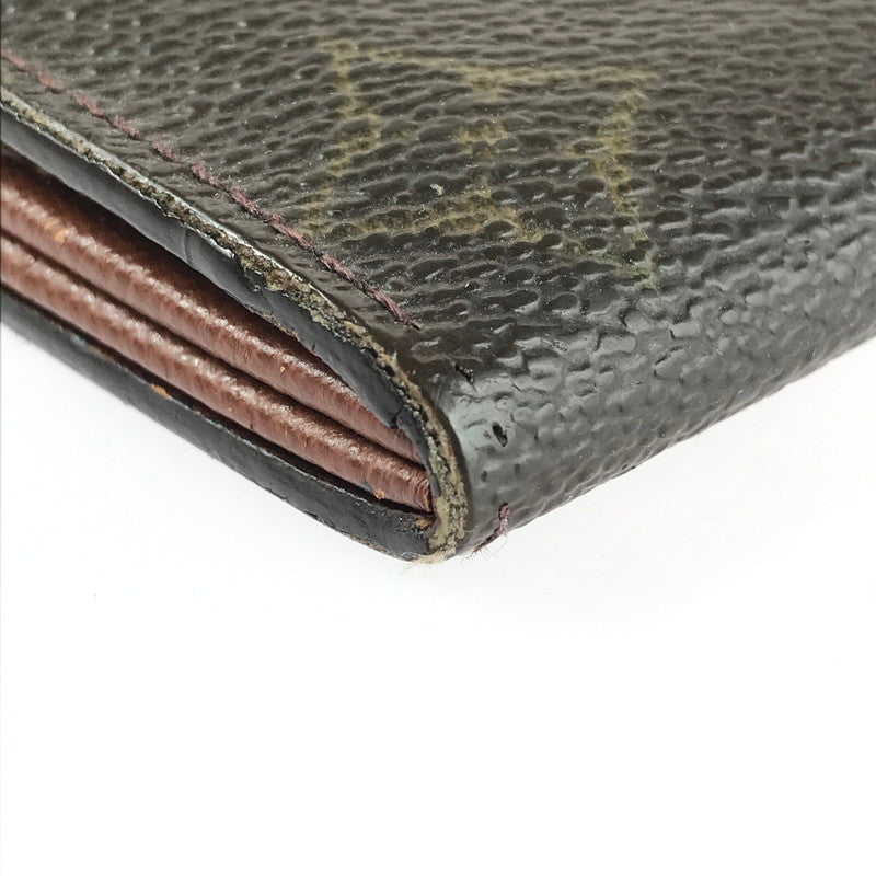 【中古品】【メンズ/レディース】 LOUIS VUITTON ルイ・ヴィトン ポシェット・ポルトモネクレディ M61725 二つ折り長財布 ロングウォレット 179-241027-hi-09-tag カラー：モノグラム 万代Net店