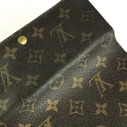 【中古品】【メンズ/レディース】 LOUIS VUITTON ルイ・ヴィトン ポシェット・ポルトモネクレディ M61725 二つ折り長財布 ロングウォレット 179-241027-hi-09-tag カラー：モノグラム 万代Net店