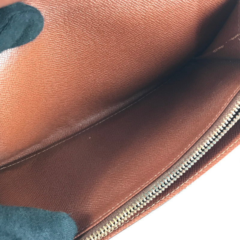 【中古品】【メンズ/レディース】 LOUIS VUITTON ルイ・ヴィトン ポシェット・ポルトモネクレディ M61725 二つ折り長財布 ロングウォレット 179-241027-hi-09-tag カラー：モノグラム 万代Net店