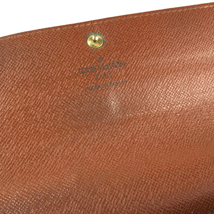 【中古品】【メンズ/レディース】 LOUIS VUITTON ルイ・ヴィトン ポシェット・ポルトモネクレディ M61725 二つ折り長財布 ロングウォレット 179-241027-hi-09-tag カラー：モノグラム 万代Net店