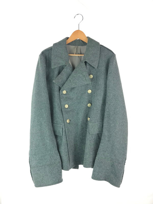 【中古品】【メンズ】  SWISS ARMY WOOL MILITARY PEA COAT VINTAGE スイス軍 ウール ミリタリー ピーコート ヴィンテージ アウター 146-241026-mo-01-tag カラー：グレー 万代Net店