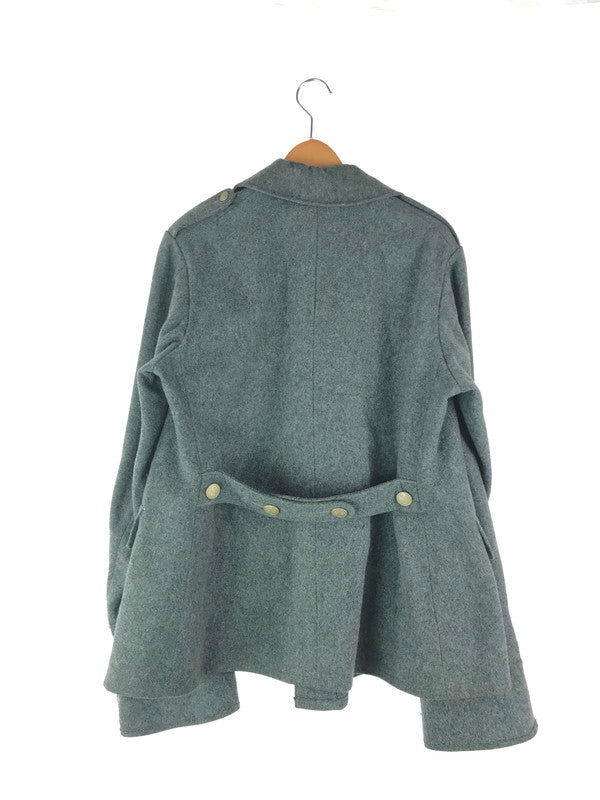 【中古品】【メンズ】  SWISS ARMY WOOL MILITARY PEA COAT VINTAGE スイス軍 ウール ミリタリー ピーコート ヴィンテージ アウター 146-241026-mo-01-tag カラー：グレー 万代Net店