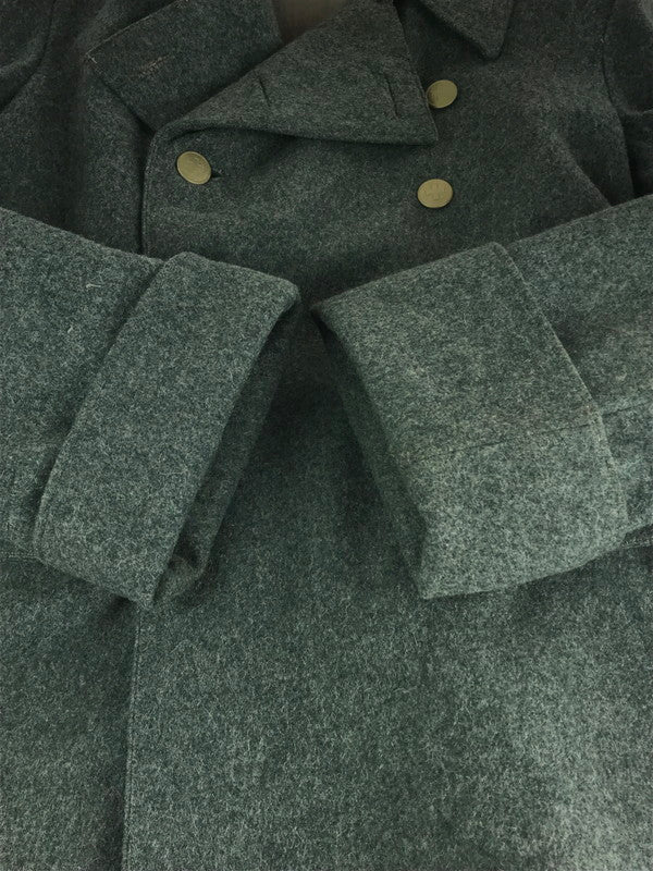 【中古品】【メンズ】  SWISS ARMY WOOL MILITARY PEA COAT VINTAGE スイス軍 ウール ミリタリー ピーコート ヴィンテージ アウター 146-241026-mo-01-tag カラー：グレー 万代Net店