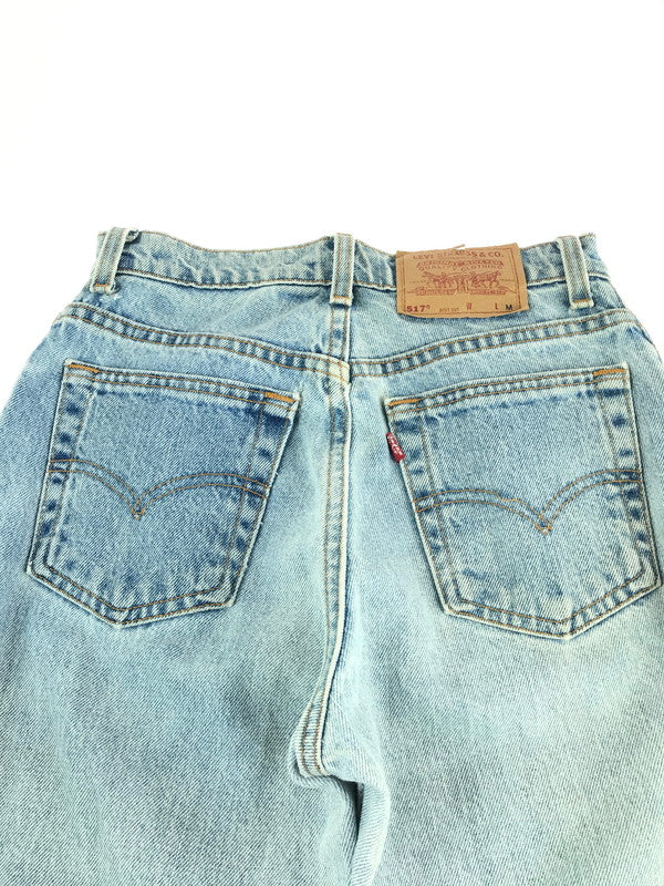 【中古品】【メンズ】 Levi's リーバイス 517 90S  刻印532 USA製 DENIM FLARE PANTS VINTAGE デニムフレアパンツ ボトムス 157-241026-mo-10-tag サイズ：M カラー：インディゴ 万代Net店