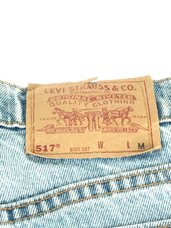 【中古品】【メンズ】 Levi's リーバイス 517 90S  刻印532 USA製 DENIM FLARE PANTS VINTAGE デニムフレアパンツ ボトムス 157-241026-mo-10-tag サイズ：M カラー：インディゴ 万代Net店