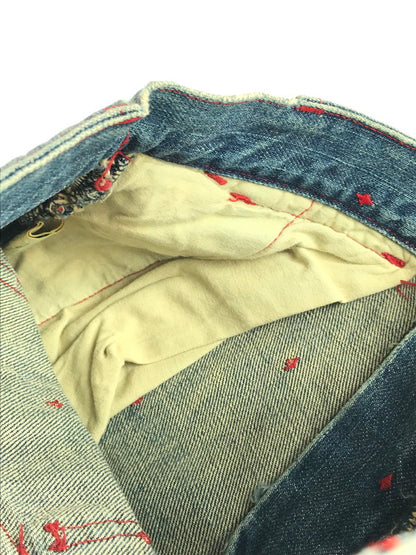 【中古品】【メンズ】 UNDERCOVERISM アンダーカバーイズム FOR REBELS J235 PATCHWORK DENIM PANTS パッチワーク デニムパンツ ボトムス 151-241026-mo-09-tag サイズ：M カラー：インディゴ 万代Net店