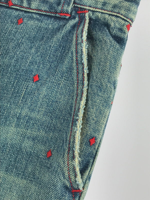 【中古品】【メンズ】 UNDERCOVERISM アンダーカバーイズム FOR REBELS J235 PATCHWORK DENIM PANTS パッチワーク デニムパンツ ボトムス 151-241026-mo-09-tag サイズ：M カラー：インディゴ 万代Net店