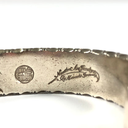 【中古品】【メンズ】 NAUTILUS ART JEWERY SV ノーチラスアートジュエリー 唐草彫バングル アクセサリー 192-260710-sm-04-otoh カラー：シルバー 万代Net店