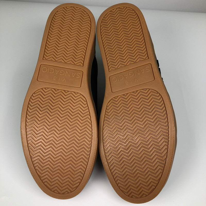 【中古品】【レディース】 VIA　SANGACIO SG MID　NAVY ヴィア・サンガチオ にゅ〜ず ハイカットスニーカー スニーカー 靴 162-260710-sm-05-otoh カラー：ネイビー 万代Net店