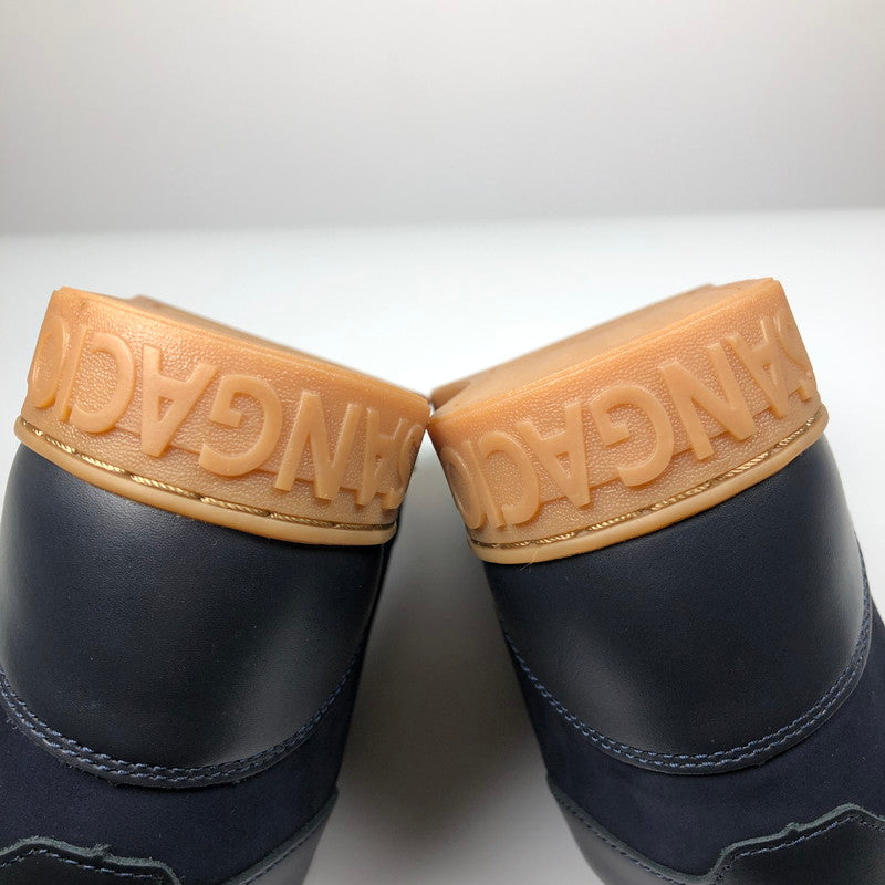 【中古品】【レディース】 VIA　SANGACIO SG MID　NAVY ヴィア・サンガチオ にゅ〜ず ハイカットスニーカー スニーカー 靴 162-260710-sm-05-otoh カラー：ネイビー 万代Net店