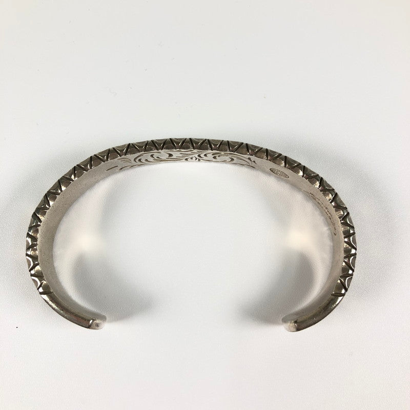 【中古品】【メンズ】 NAUTILUS ART JEWERY SV ノーチラスアートジュエリー 唐草彫バングル アクセサリー 192-260710-sm-04-otoh カラー：シルバー 万代Net店