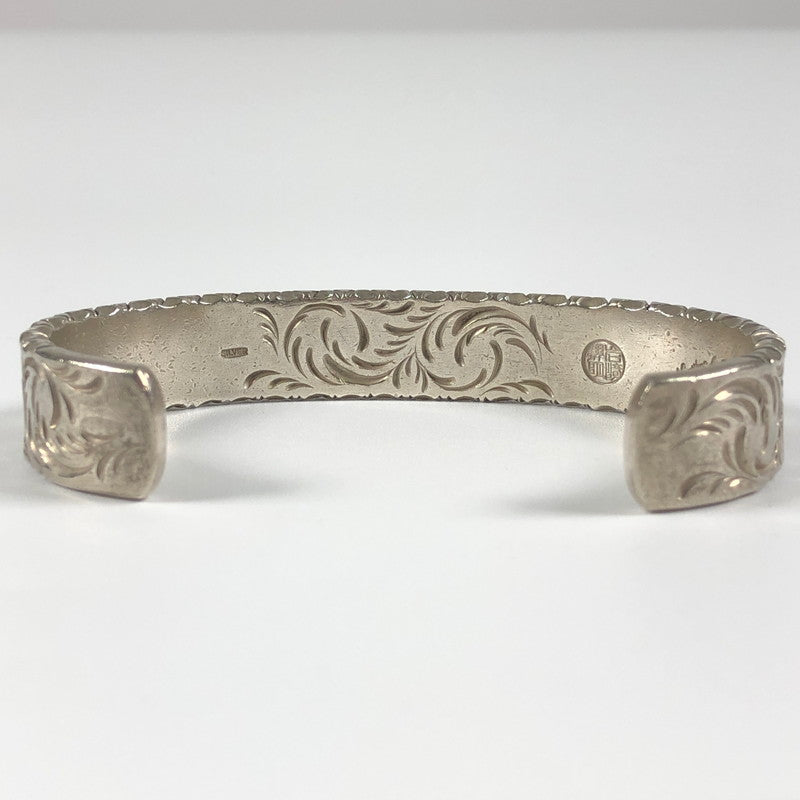 【中古品】【メンズ】 NAUTILUS ART JEWERY SV ノーチラスアートジュエリー 唐草彫バングル アクセサリー 192-260710-sm-04-otoh カラー：シルバー 万代Net店