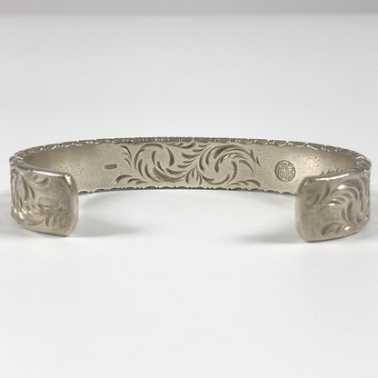 【中古品】【メンズ】 NAUTILUS ART JEWERY SV ノーチラスアートジュエリー 唐草彫バングル アクセサリー 192-260710-sm-04-otoh カラー：シルバー 万代Net店