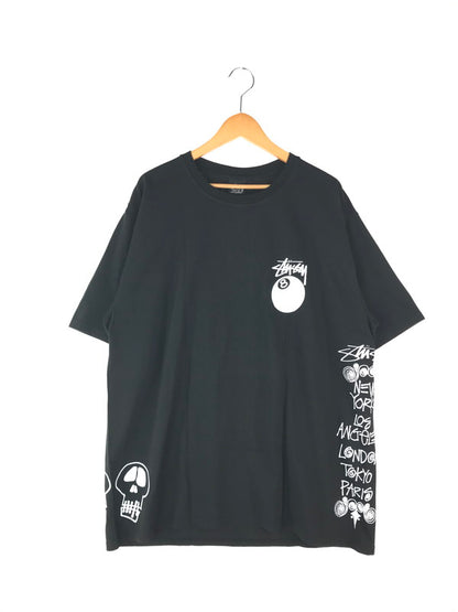 【中古美品】【メンズ】 STUSSY ステューシー 23SS TEST STRIKE PIG DYED TEE 23M1904915 テストストライク ピッグダイTシャツ 半袖 トップス 142-241020-mo-15-tag サイズ：L カラー：ブラック 万代Net店