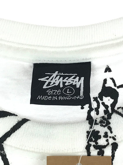 【中古美品】【メンズ】 STUSSY ステューシー 23SS SARA TEE 23M1904903 サラ Tシャツ 半袖 トップス 142-241020-mo-14-tag サイズ：L カラー：ホワイト 万代Net店