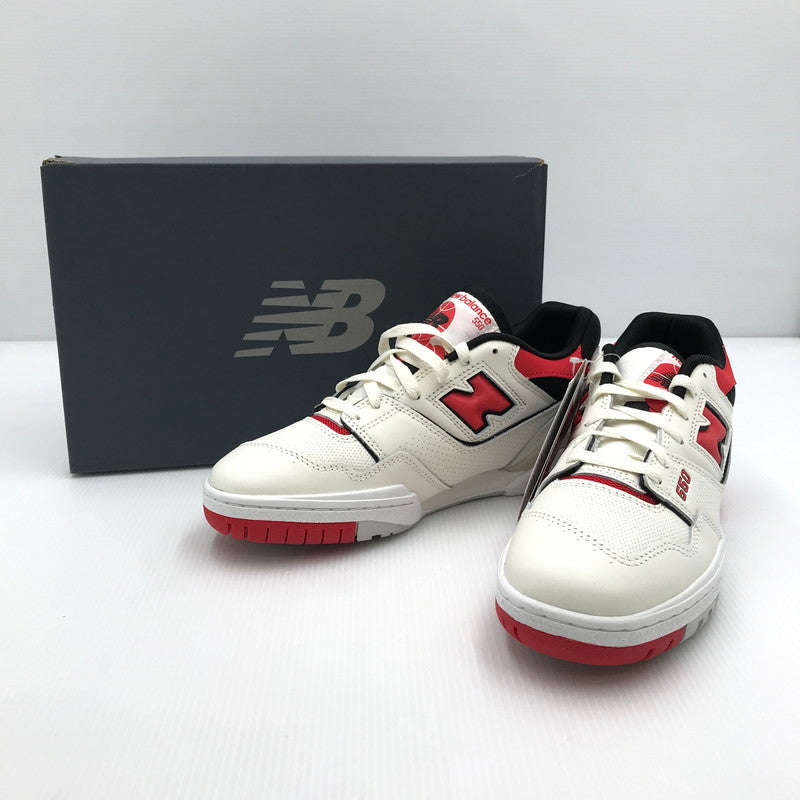 【中古美品】【メンズ】 NEW BALANCE ニューバランス BB550VTB MADE IN USA スニーカー 靴 162-241017-yk-12-tag サイズ：27cm / US 9 カラー：WHITE/RED 万代Net店