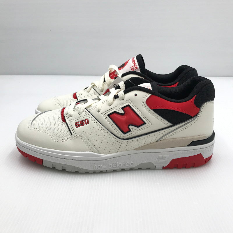 【中古美品】【メンズ】 NEW BALANCE ニューバランス BB550VTB MADE IN USA スニーカー 靴 162-241017-yk-12-tag サイズ：27cm / US 9 カラー：WHITE/RED 万代Net店