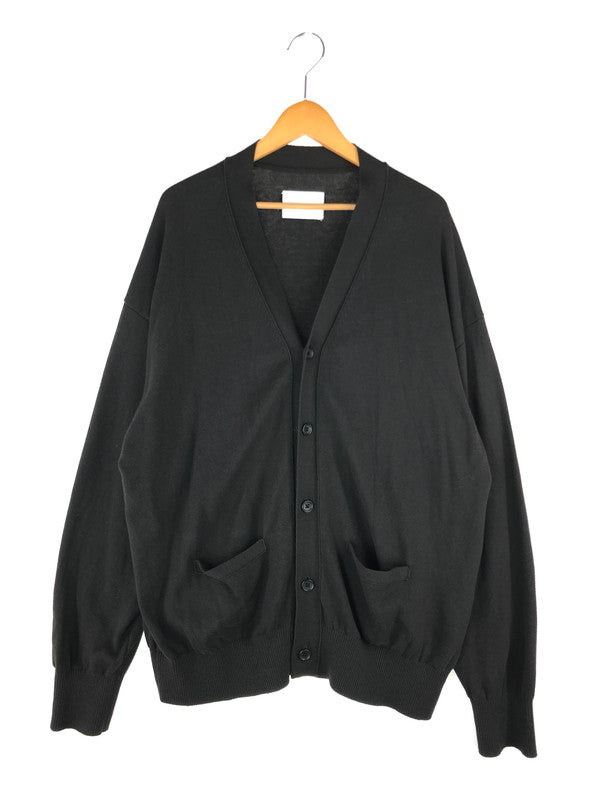 【中古品】【メンズ】  STEIN シュタイン COTTON CASHMERE KNIT CARDIGAN ST.543 コットンカシミアニットカーディガン 140-241023-hi-12-tag サイズ：M カラー：チャコール 万代Net店