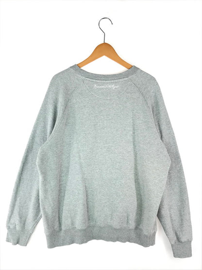 【中古品】【メンズ】  LEFLAH レフラー CREW NECK SWEAT クルーネック スウェット トップス トレーナー 142-241023-mo-14-tag サイズ：XL カラー：グレー 万代Net店