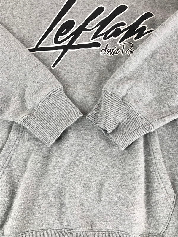 【中古品】【メンズ】  LEFLAH レフラー CREW NECK SWEAT クルーネック スウェット トップス トレーナー 142-241023-mo-14-tag サイズ：XL カラー：グレー 万代Net店