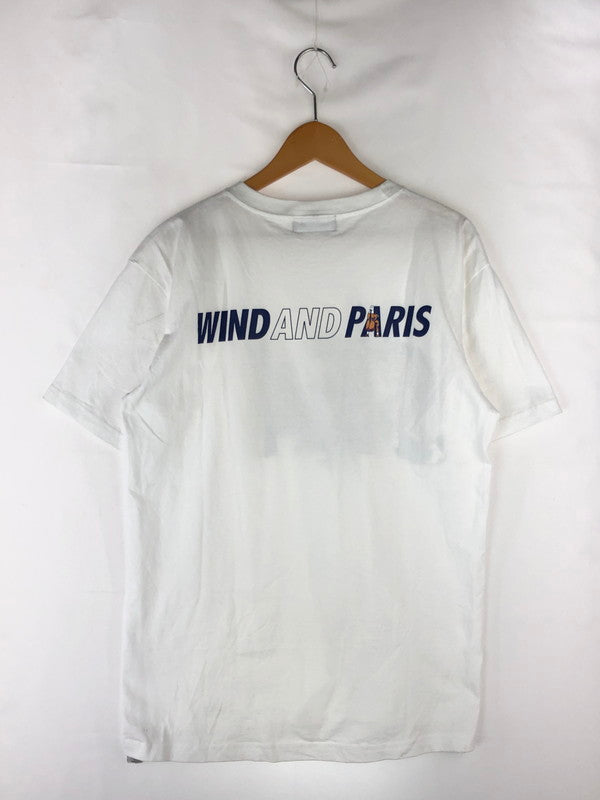 【中古品】【メンズ】  WIND AND SEA ウィンダンシー PARIS SEA TEE パリ シー Tシャツ 半袖 トップス 142-241021-mo-10-tag サイズ：L カラー：ホワイト 万代Net店