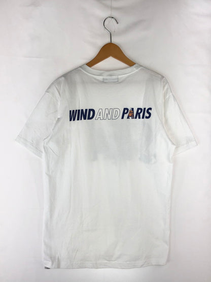 【中古品】【メンズ】  WIND AND SEA ウィンダンシー PARIS SEA TEE パリ シー Tシャツ 半袖 トップス 142-241021-mo-10-tag サイズ：L カラー：ホワイト 万代Net店