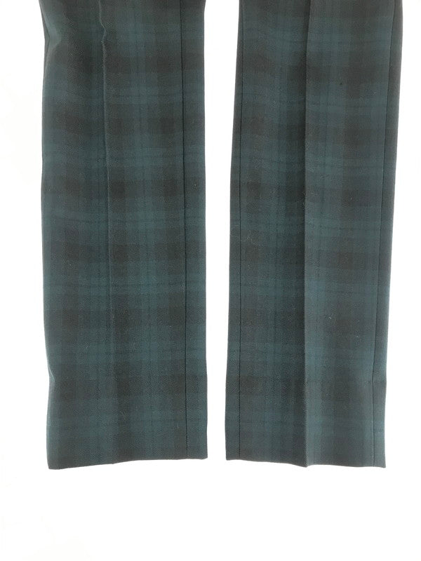 【中古品】【メンズ】 Thee Hysteric XXX ジィヒステリックトリプルエックス TARTAN CHECK WOOL TROUSERS タータンチェックウールトラウザーズ ボトムス 151-241021-mo-21-tag サイズ：S カラー：グリーン 万代Net店